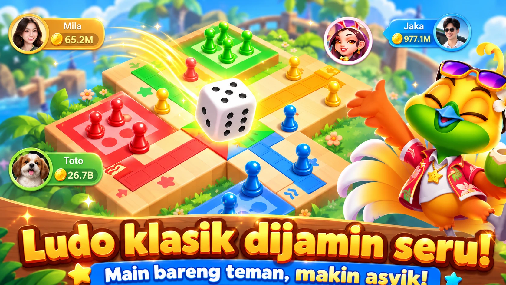 Permainan Ludo di Royal Dream
